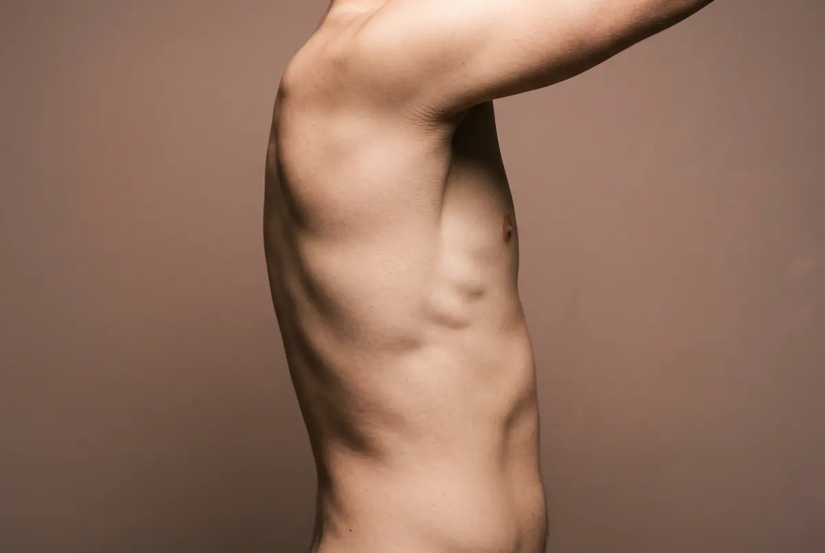 Ribs to Fine Line, the original photo