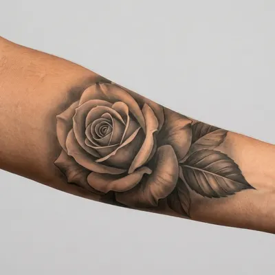 Realism tattoo on a arm
